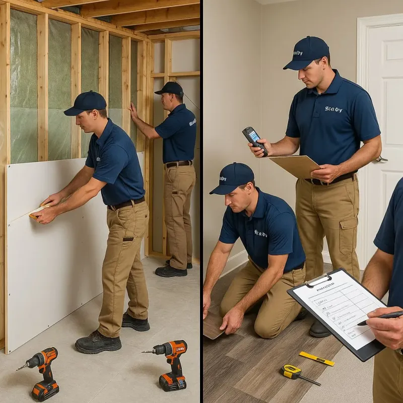 Repairs and Reconstruction process in Mondovi, WI